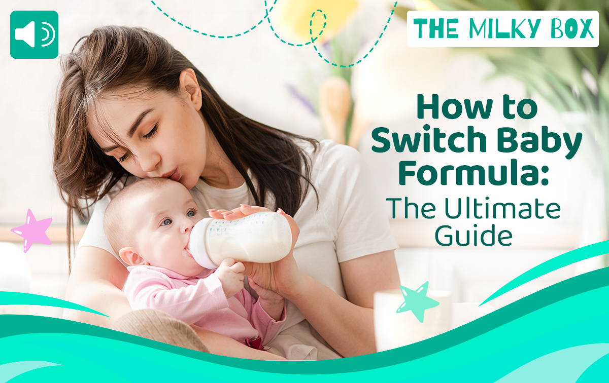 Changing hot sale formula newborn